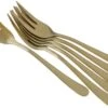 Amefa Austin 1410, 1410AVTR06AN6 Fourchettes à Dessert Couleur Champagne, 6 Pièces