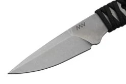 ANV Knives P100 Sleipner, Grey Paracord, P100-003, Black Kydex Sheath, Couteau De Cou -Kai Soldes Boutique ANVP100 003 03 anv