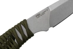 ANV Knives P100 Sleipner Cerakote, Olive Paracord, P100-039, Black Kydex Sheath, Couteau De Cou -Kai Soldes Boutique ANVP100 004 05 anv