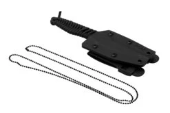 ANV Knives P100 Sleipner Cerakote, Grey Paracord, P100-038, Black Kydex Sheath, Couteau De Cou -Kai Soldes Boutique ANVP100 038 06 anv