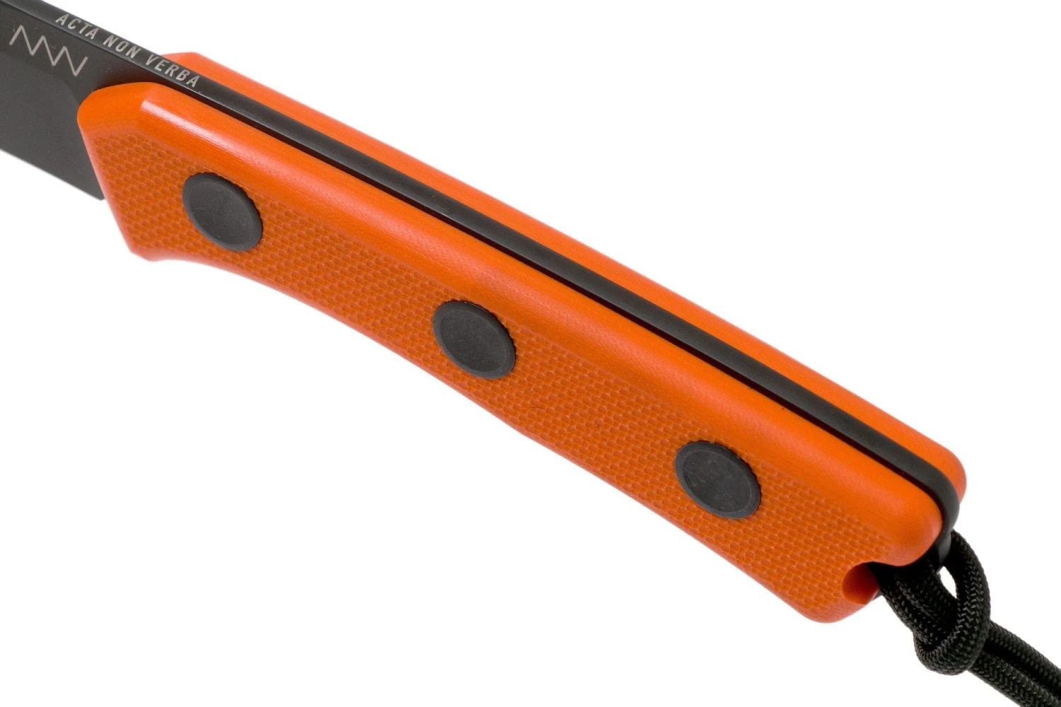 ANV P200, N690, DLC, Orange G10, Kydex, P200-018, Couteau De Survie 7 ANV P200, N690, DLC, Orange G10, Kydex, P200-018, Couteau De Survie – Image 5