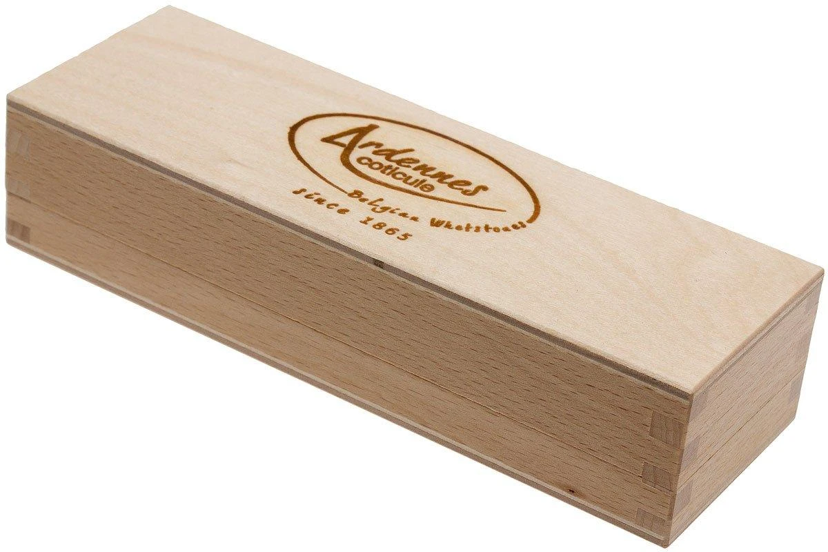 Ardennes Coticule Boite En Bois Pour Pierres à Aiguiser 150x40mm 3 Ardennes Coticule Boite En Bois Pour Pierres à Aiguiser 150x40mm