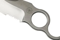 Amare Knives 6F Serration Sixth-Finger 202105 Droppoint, Couteau Fixe -Kai Soldes Boutique AS 202105 06 amare