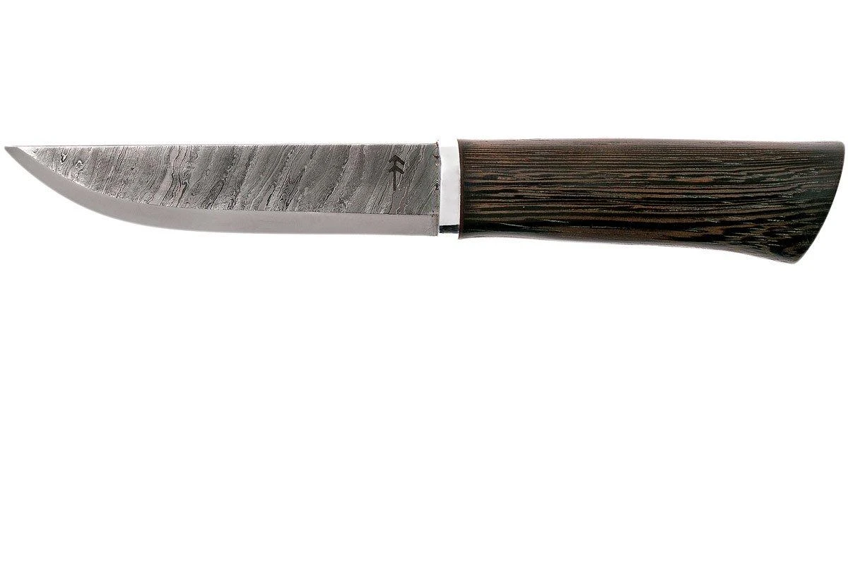 Autine Damascus Bushcrafter, Wengé, Fourreau RH Brun, Couteau Bushcraft 3 Autine Damascus Bushcrafter, Wengé, Fourreau RH Brun, Couteau Bushcraft