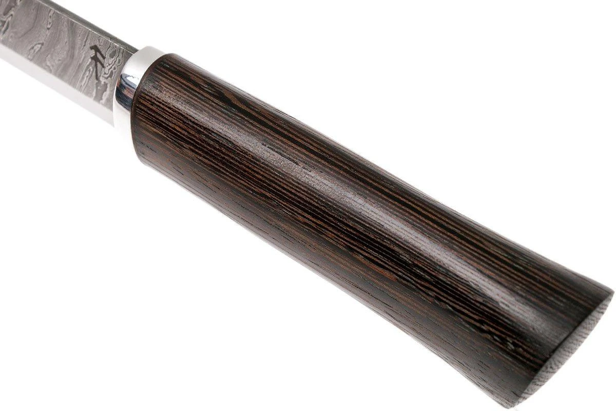 Autine Damascus Bushcrafter, Wengé, Fourreau RH Brun, Couteau Bushcraft 7 Autine Damascus Bushcrafter, Wengé, Fourreau RH Brun, Couteau Bushcraft – Image 5