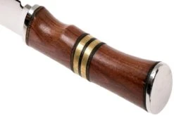 Autine Hunting Knife, Rosewood, D2, Fourreau RH Brun, Couteau De Chasse -Kai Soldes Boutique AT HUNTING 04 autine at hunting 04