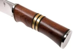 Autine Hunting Knife, Rosewood, D2, Fourreau RH Brun, Couteau De Chasse -Kai Soldes Boutique AT HUNTING 05 autine at hunting 05