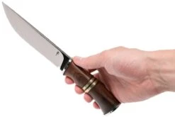 Autine Hunting Knife, Rosewood, D2, Fourreau RH Brun, Couteau De Chasse -Kai Soldes Boutique AT HUNTING 06 autine at hunting 06