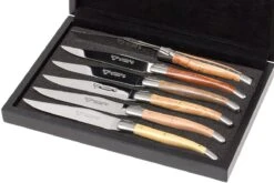 Laguiole En Aubrac Set De Couteaux à Steak (6 Pièces) Bois Français -Kai Soldes Boutique AU62C99BFIH 02 laguiole en aubrac au62c99bfih 02