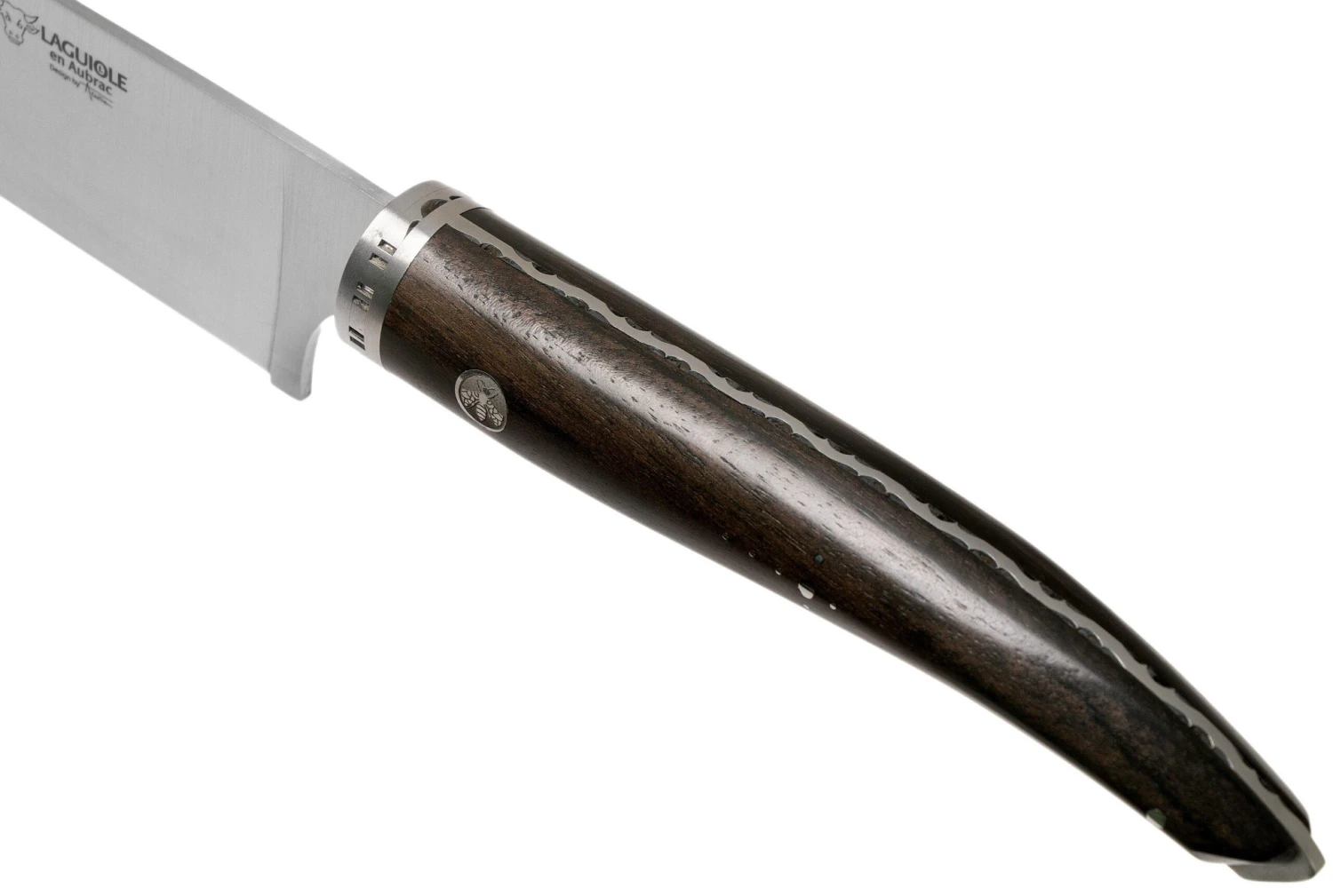 Laguiole En Aubrac Gourmet CGO20EBI Couteau De Chef Bois D'ébène 20 Cm 7 Laguiole En Aubrac Gourmet CGO20EBI Couteau De Chef Bois D'ébène 20 Cm – Image 5