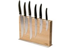 Laguiole En Aubrac Gourmet COL99CUIGOEBIB Set De 6 Couteaux Bois D'ébène Avec Bloc à Couteaux 7 Laguiole En Aubrac Gourmet COL99CUIGOEBIB Set De 6 Couteaux Bois D'ébène Avec Bloc à Couteaux -Kai Soldes Boutique AUCOL99CUIGOEBIB 02 laguiole en aubrac