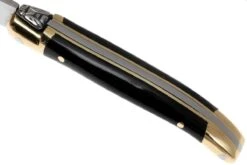 Petit Couteau De Poche De Laguiole En Aubrac, Corne De Buffle L0207BUL -Kai Soldes Boutique AUL0207BUL 06 laguiole en aubrac ktaul0207bul 06