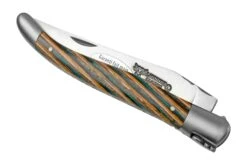 Laguiole En Aubrac Samba Brown L0212SAMIF Bois De Samba Marron, Mat, Couteau De Poche 12 Cm -Kai Soldes Boutique AUL0212SAMIF 04 laguioleaubrac