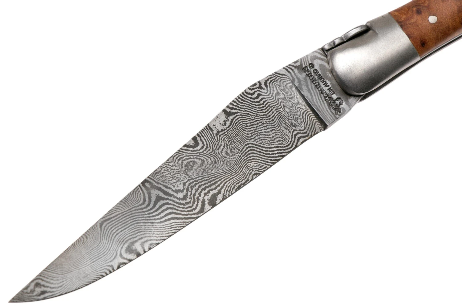 Laguiole En Aubrac 12 Cm Balbach Damast, Tuya L0212THI/FDBB1, Couteau Laguiole 5 Laguiole En Aubrac 12 Cm Balbach Damast, Tuya L0212THI/FDBB1, Couteau Laguiole – Image 3