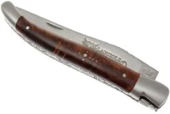 Laguiole En Aubrac 12cm Doubles Platines, Loupe De Palissandre -Kai Soldes Boutique AUL0712LPI FSB1 03 laguiole en aubrac aul0712lpi fsb1 03