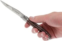 Laguiole En Aubrac 12cm Doubles Platines, Loupe De Palissandre -Kai Soldes Boutique AUL0712LPI FSB1 07 laguiole en aubrac aul0712lpi fsb1 07