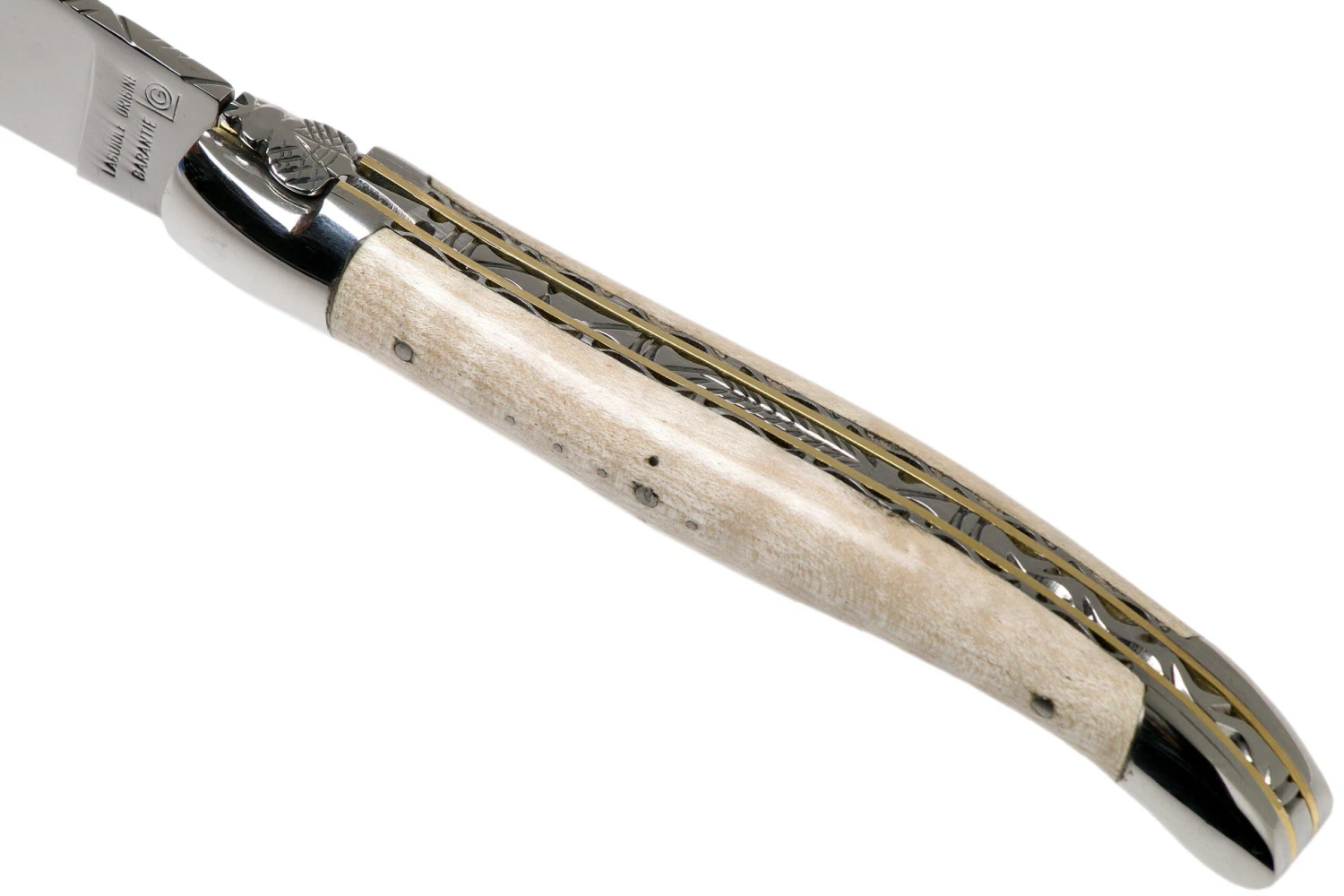 Laguiole En Aubrac 12cm Doubles Platines, érable Ondé Guilloché à La Main L0712EEN1/FSJ1 9 Laguiole En Aubrac 12cm Doubles Platines, érable Ondé Guilloché à La Main L0712EEN1/FSJ1 – Image 7