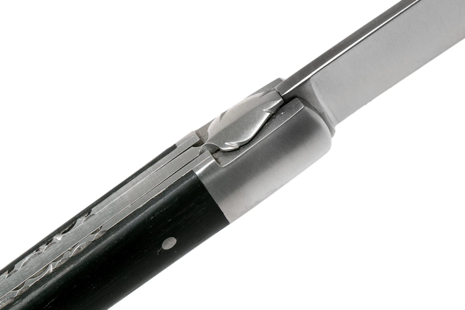 Laguiole En Aubrac Sauveterre 9 Cm Guillocheés Bois D'ébène, Couteau De Gentleman 8 Laguiole En Aubrac Sauveterre 9 Cm Guillocheés Bois D'ébène, Couteau De Gentleman – Image 6