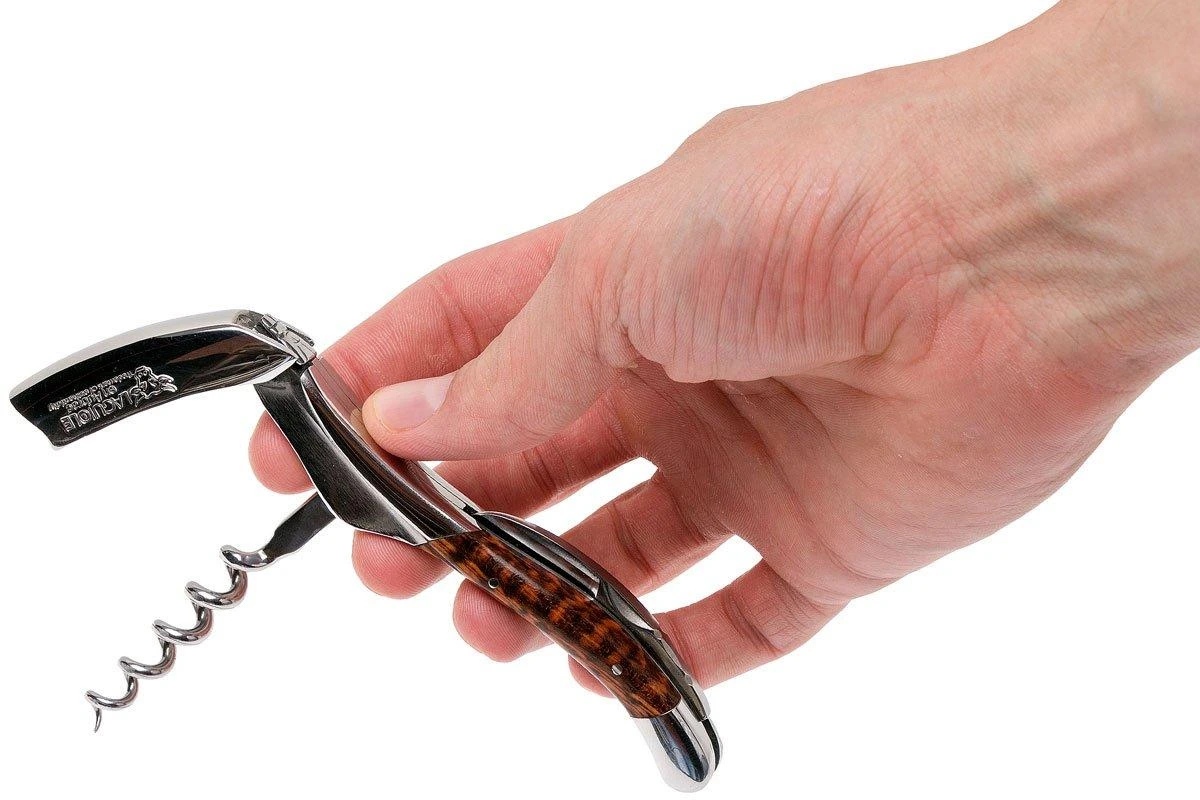 Laguiole En Aubrac Couteau Sommelier Amourette Poli, SOM99AMI-LSI1 6 Laguiole En Aubrac Couteau Sommelier Amourette Poli, SOM99AMI-LSI1 – Image 4