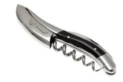 Laguiole En Aubrac Couteau Sommelier Manche En Corne De Buffle Noire