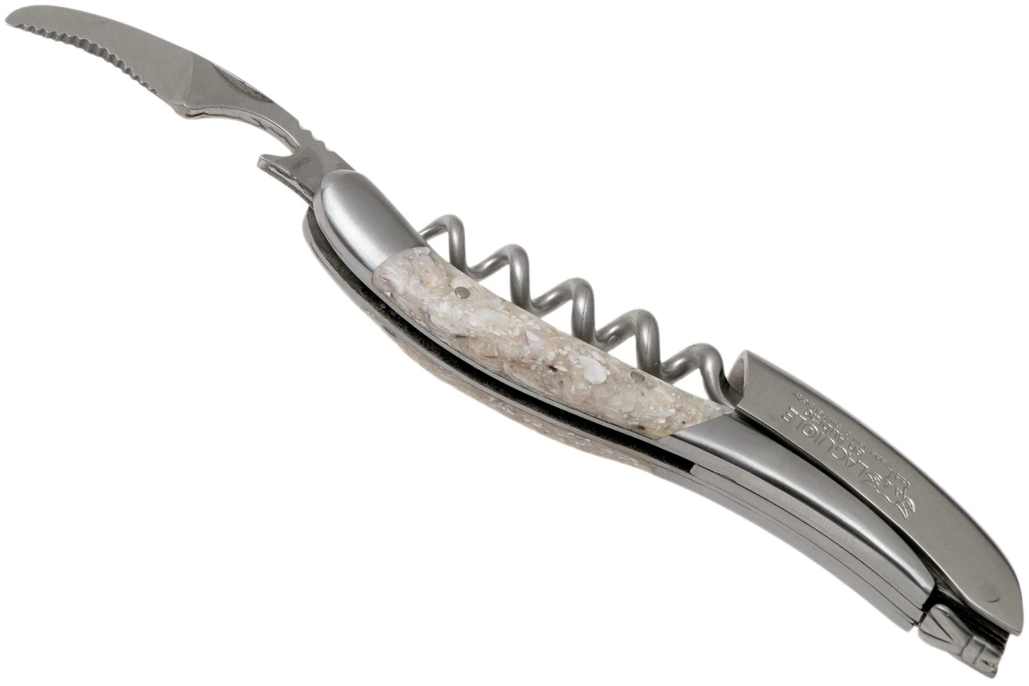 Laguiole En Aubrac SOM99CQHI Couteau Sommelier Coquille D'huître 5 Laguiole En Aubrac SOM99CQHI Couteau Sommelier Coquille D'huître – Image 3