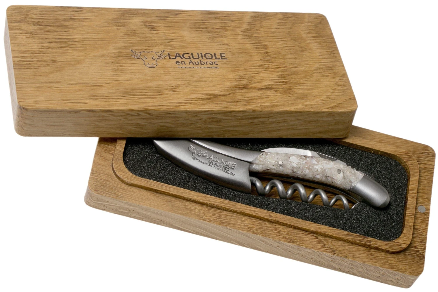 Laguiole En Aubrac SOM99CQHI Couteau Sommelier Coquille D'huître 7 Laguiole En Aubrac SOM99CQHI Couteau Sommelier Coquille D'huître – Image 5