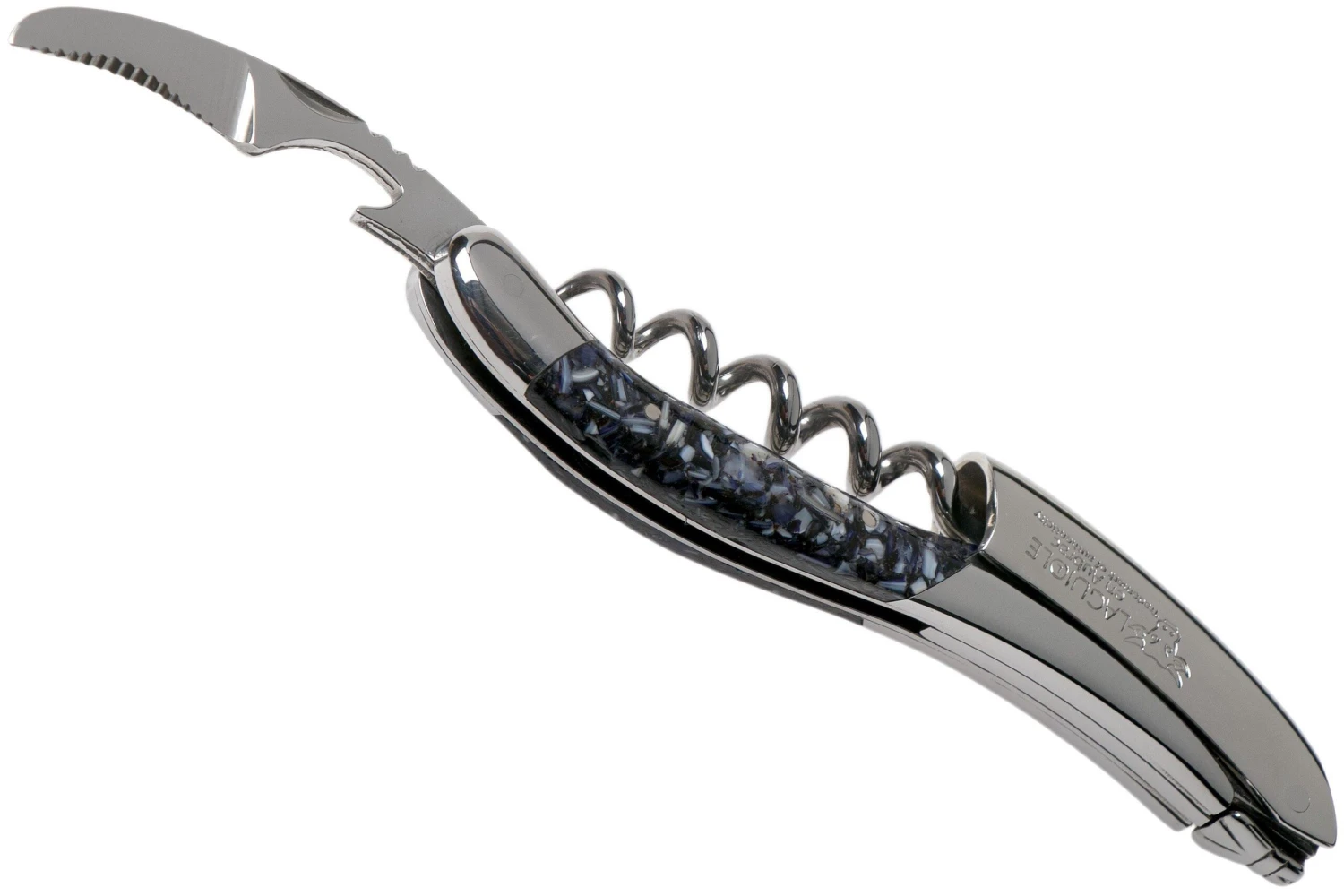 Laguiole En Aubrac SOM99CQHI Couteau Sommelier Coquille De Moule 5 Laguiole En Aubrac SOM99CQHI Couteau Sommelier Coquille De Moule – Image 3