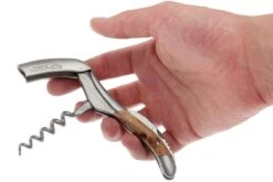 Laguiole En Aubrac Couteau Sommelier Manche En Bois De Genévrier -Kai Soldes Boutique AUSOM99GEI LSB1 04 laguiole en aubrac sommeliermes ausom99gei lsb1 04