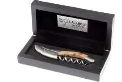 Laguiole En Aubrac Couteau Sommelier Manche En Bois De Genévrier -Kai Soldes Boutique AUSOM99GEI LSB1 05 laguiole en aubrac sommeliermes ausom99gei lsb1 05