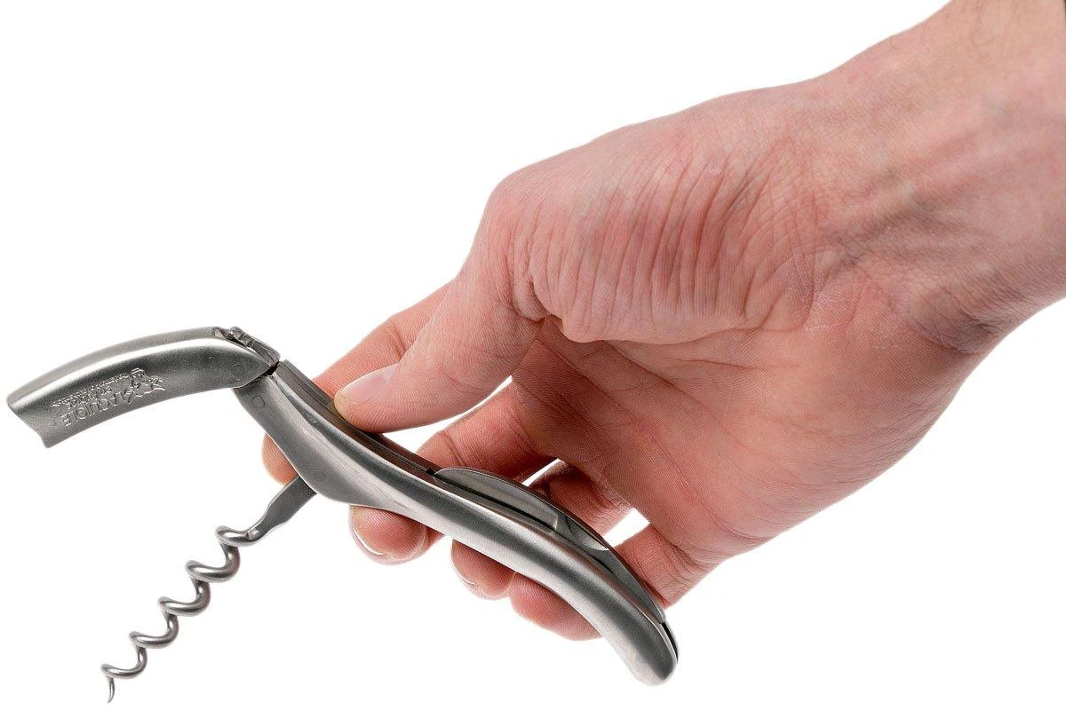 Laguiole En Aubrac Couteau Sommelier Acier Inoxydable Mat, SOP99IMI 6 Laguiole En Aubrac Couteau Sommelier Acier Inoxydable Mat, SOP99IMI â Image 4