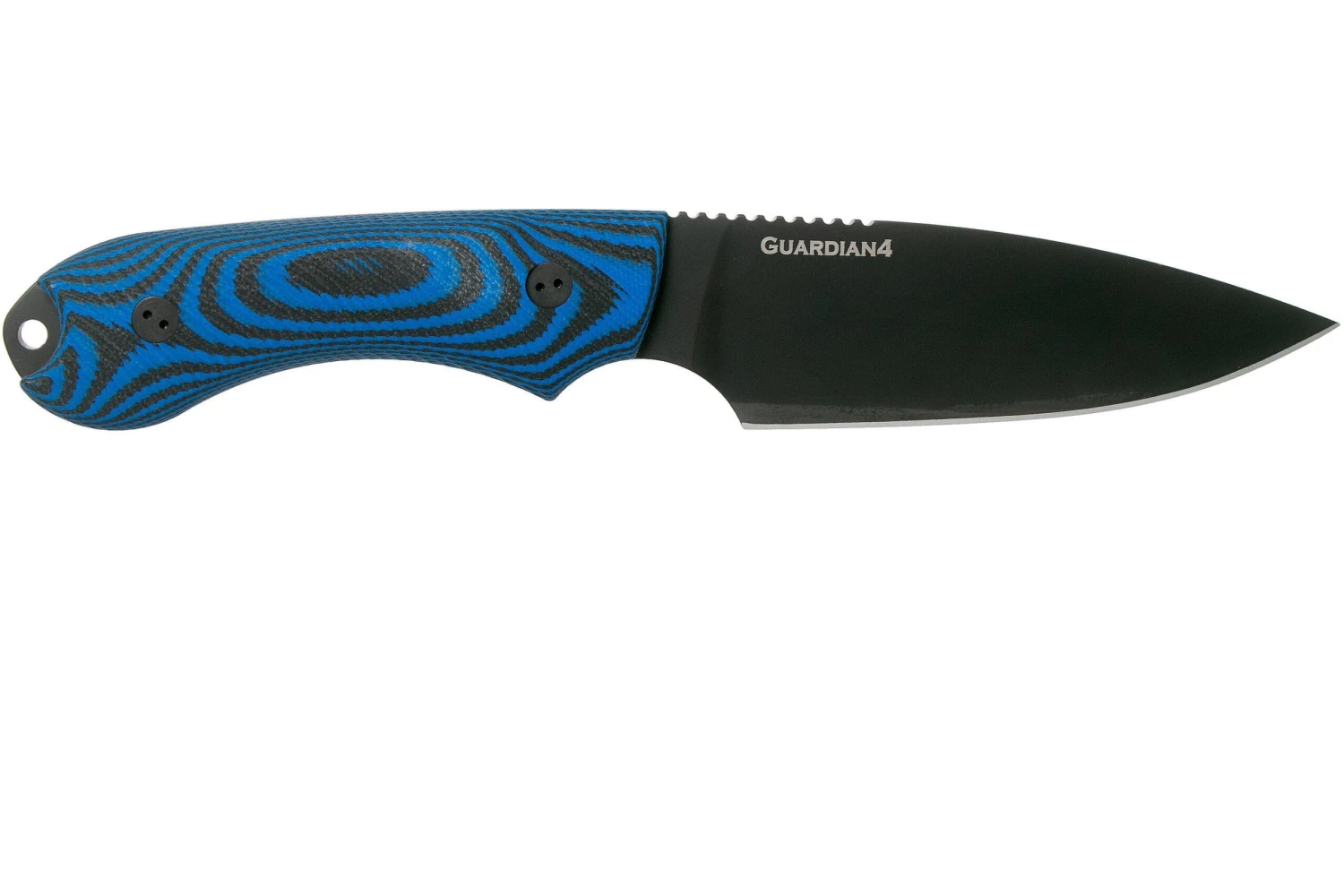 Bradford Guardian 4, 3D Black-Blue G10 Guardian 4 CPM 3V, Full Flat Black DLC 4FH-113B-3V 4 Bradford Guardian 4, 3D Black-Blue G10 Guardian 4 CPM 3V, Full Flat Black DLC 4FH-113B-3V – Image 2