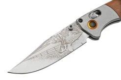 Benchmade Mini Crooked River Whitetail Limited Edition Artist Series 15085-2202, Couteau De Poche De Chasse, Casey Underwood Design -Kai Soldes Boutique BE15085 2202 04 benchmade