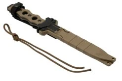 Benchmade SOCP Desert Tan 185BK-1 CPM 3V, Couteau Fixe, Greg Thompson Design -Kai Soldes Boutique BE185BK 1 06 benchmade