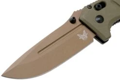 Benchmade 275FE-2 Sibert Adamas OD Green G10, Flat Earth Couteau De Poche, Shane Sibert Design -Kai Soldes Boutique BE275FE 2 03 benchmade