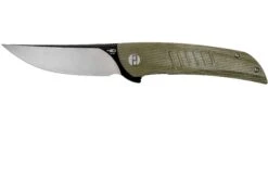Bestech Swift BG30A-2 Satin+Black+Green Micarta Couteau De Poche