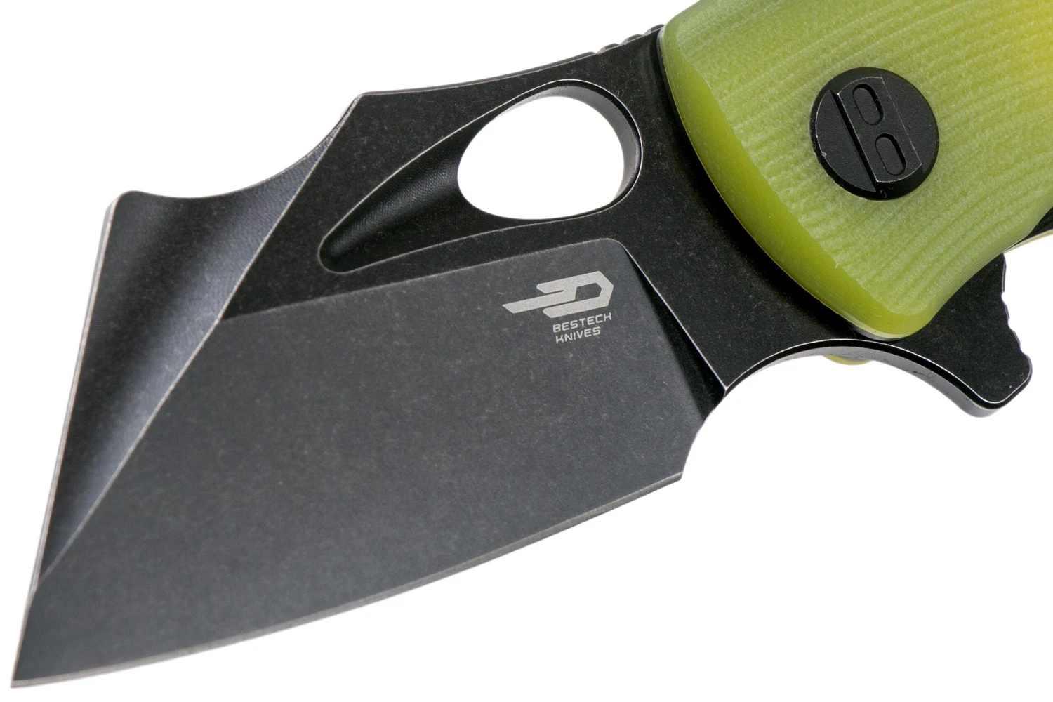 Bestech Lizard BG39F Lime G10, Black Stonewashed Couteau De Poche 5 Bestech Lizard BG39F Lime G10, Black Stonewashed Couteau De Poche – Image 3