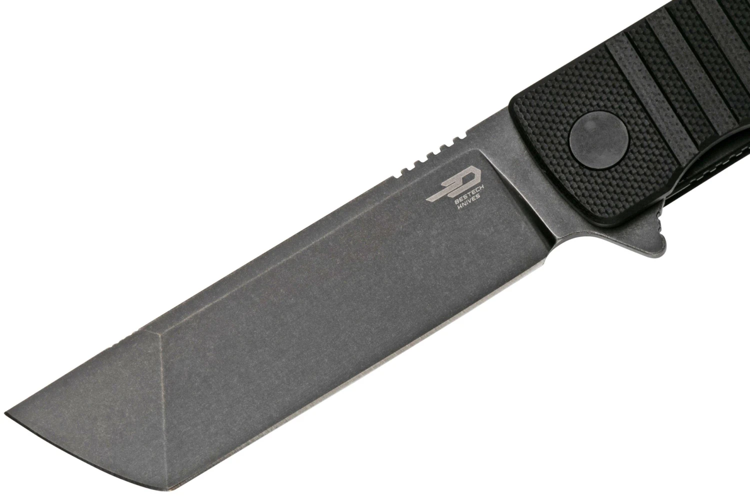 Bestech Titan BG49A-5 Blackwashed, Black G10, Couteau De Poche 5 Bestech Titan BG49A-5 Blackwashed, Black G10, Couteau De Poche – Image 3