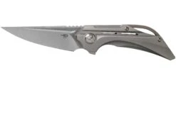 Bestech Vigil BT2201A Grey Blasted Titanium, Satin Couteau De Poche, Kombou Design