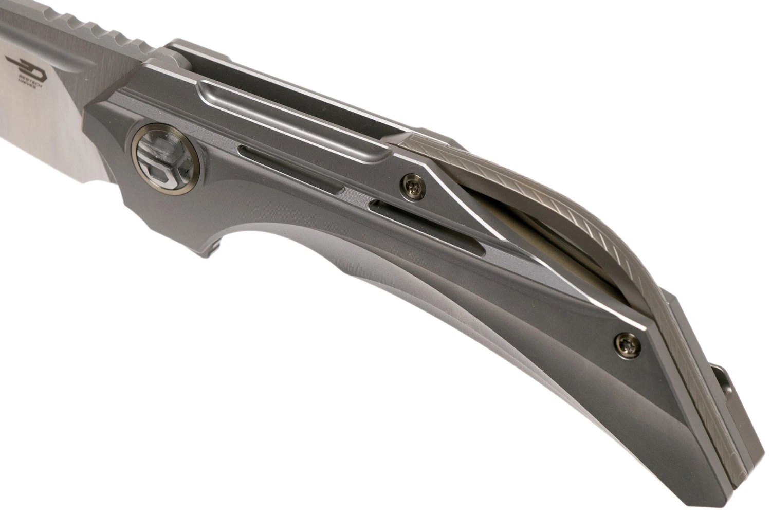 Bestech Vigil BT2201A Grey Blasted Titanium, Satin Couteau De Poche, Kombou Design 9 Bestech Vigil BT2201A Grey Blasted Titanium, Satin Couteau De Poche, Kombou Design â Image 7