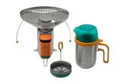 BioLite CampStove 2+ Complete Cook Kit, Réchaud à Bois Avec Powerbank Et Accessoires