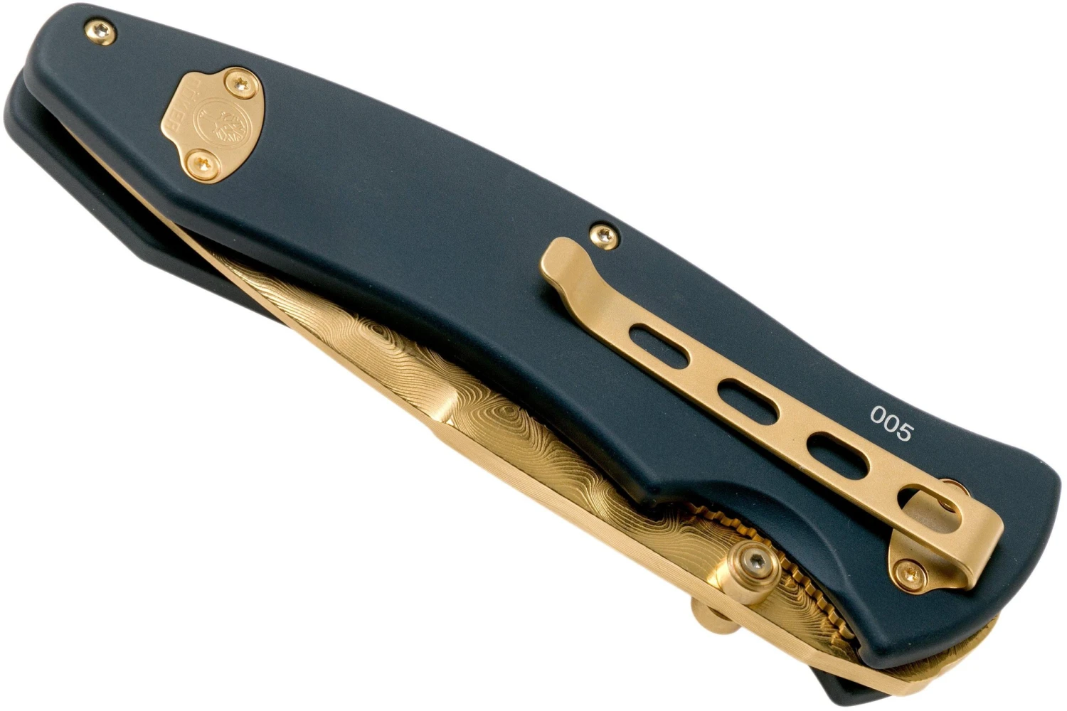 Böker Tirpitz Damast Gold Limited Edition 110194DAM Couteau De Poche 7 Böker Tirpitz Damast Gold Limited Edition 110194DAM Couteau De Poche – Image 5