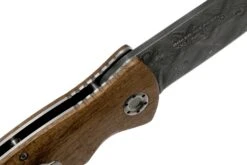 Böker Tirpitz Damast Wood 42 Limited Edition 110197DAM Couteau De Chasse -Kai Soldes Boutique BO110197DAM 07 boker