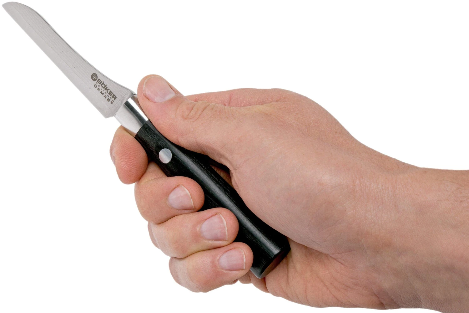 Böker Damast Black Couteau à Légumes 8 Cm 130408DAM 8 Böker Damast Black Couteau à Légumes 8 Cm 130408DAM – Image 6