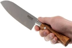 Böker Damast Olive 17,2 Cm Santoku, 130437DAM -Kai Soldes Boutique BO130437DAM 05 boker damast olive bo130437dam 05