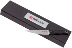 Böker 131264, Saga Couteau D'office 10 Cm, Blue Satin Finish -Kai Soldes Boutique BO131264 07 boker saga satin bo131264 07
