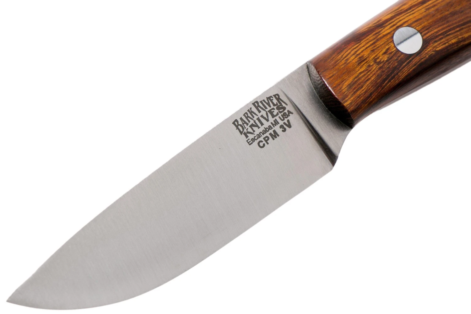 Bark River Little Creek CPM 3V Desert Ironwood, Couteau Fixe EDC 5 Bark River Little Creek CPM 3V Desert Ironwood, Couteau Fixe EDC – Image 3