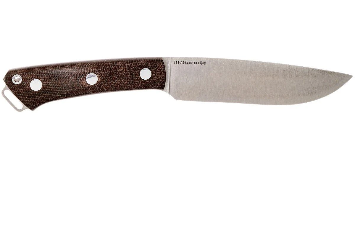 Bark River Fox River II LT CPM 3V, Green Canvas Micarta, Red Liners 4 Bark River Fox River II LT CPM 3V, Green Canvas Micarta, Red Liners – Image 2