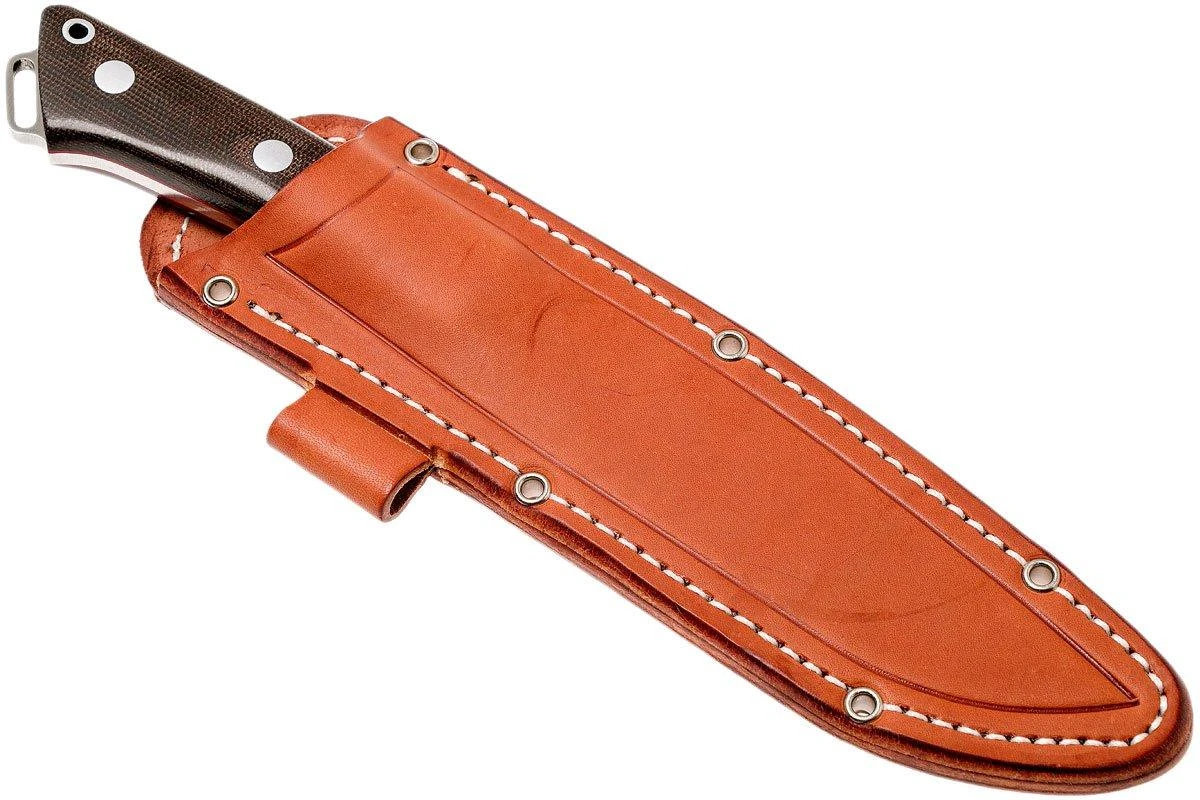 Bark River Fox River II LT CPM 3V, Green Canvas Micarta, Red Liners 9 Bark River Fox River II LT CPM 3V, Green Canvas Micarta, Red Liners – Image 7