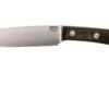 Bark River Fox River II LT CPM 3V, Green Canvas Micarta -Kai Soldes Boutique BRK01 224GNC 01 bark river brk01 224gnc 01