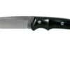 Bark River Guardless Drop Point Hunter CPM 154 Black Canvas Micarta Couteau De Chasse
